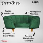 Poltrona Cama Caminha Pet Laddi Veludo Dvinn