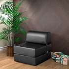 Poltrona Cama Corino  Tiberia Preta