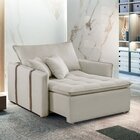 Poltrona Cama Em Madeira Eucalipto 110 Cm Detroid Yescasa Vel