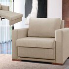 Poltrona Cama Hermes Luxo Bege Claro