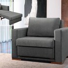 Poltrona Cama Hermes Luxo Cinza