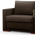 Poltrona Cama Hermes Luxo Moderno Chumbo