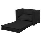 Poltrona Cama Londres Suede Preto D´monegatto