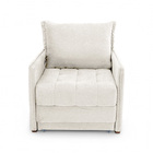 Poltrona Cama Reclinável Retrátil Viena  Boucle Bege - Loja S