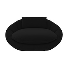 Poltrona Caminha Para Pet Afrodite Veludo Preto G45 - Gran Be