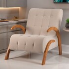 Poltrona Cecilia Mel/bronze - Viero Móveis