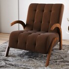 Poltrona Cecilia Seda/fumê - Viero Móveis