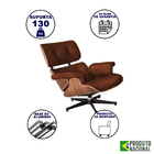 Poltrona Charles Eames Marrom