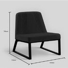 Poltrona Charlote Daf Mobiliário Mostarda