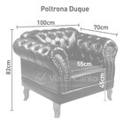 Poltrona Chest Duque Courano Caramelo