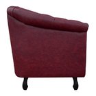 Poltrona Chesterfield Couro Vermelho – D'Rossi