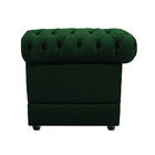 Poltrona Chesterfield Veludo Verde