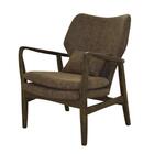 Poltrona Cibelle Rivatti Estofado Pu Marrom Vitage Base Madei