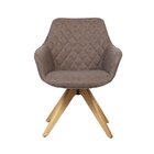 Poltrona Cíntia Giratória   Café