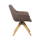 Poltrona Cíntia Giratória   Café