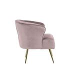 Poltrona Clarice - Rose - Dourado