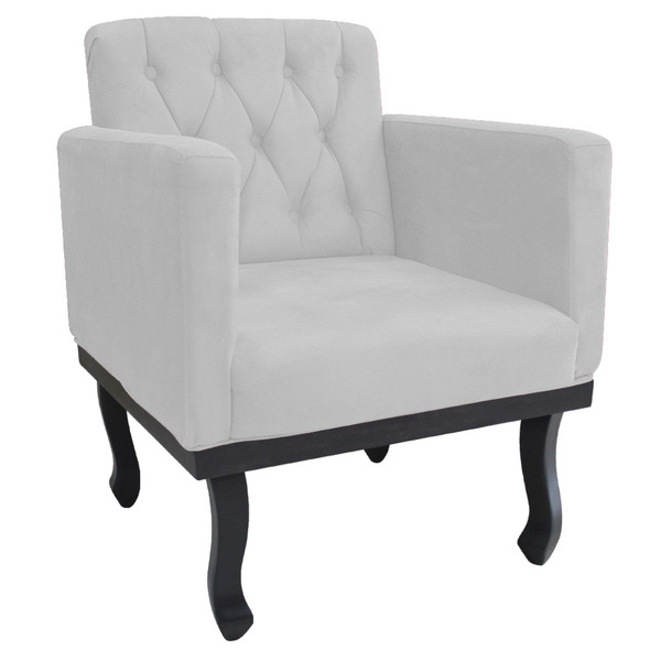 Poltrona Classic Corano - Amarena Móveis - Branco