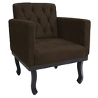 Poltrona Classic Corano - Amarena Móveis - Marrom