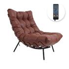 Poltrona Clássica Para Sala Quarto Atz Costela Massageadora C