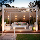 Poltrona com Braço 54x100cm Alumínio Branco Lagun Naterial