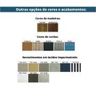 Poltrona Com Braço Évora Linho Palha Madeira Cedro Corda Náut