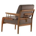 Poltrona Com Braço Pinau Ozki 70 Cm (largura) Madeira Eucalip