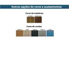 Poltrona Com Braço Pleno Algodão Cinza Madeira Cedro Corda Ch