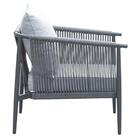 Poltrona Com Braços Brava Rivatti Alumínio Pintado A Pó Trama