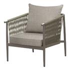 Poltrona Com Braços Brava Rivatti Alumínio Pintado A Pó Trama