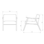 Poltrona Com Encosto Ravena Nogueira