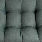 Poltrona Com Puff Costela – Verde