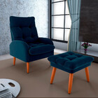 Poltrona Com Puff Matrix Nantes