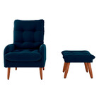 Poltrona Com Puff Matrix Nantes