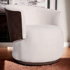 Poltrona Compose Boucle 78,5cm X 73cm X 73cm Beatriz Bege / C