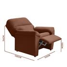 Poltrona Confortável Suede Cobre Lisboa Shop Jm