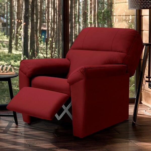 Poltrona Confortável Suede Wine Lisboa Shop Jm