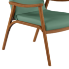 Poltrona Coriun Verde Sage - Tebarrot