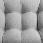 Poltrona Costela Algodão – Cinza