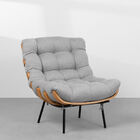 Poltrona Costela - Cinza