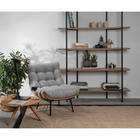 Poltrona Costela - Cinza