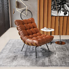 Poltrona Costela Corano Base Metálica Preto M11 - D'rossi - N