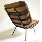 Poltrona Costela Marrom - Poltronas Do Sul