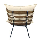 Poltrona Costela - Moveis Roperi - Linho Areia