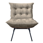 Poltrona Costela - Moveis Roperi - Veludo Capuccino