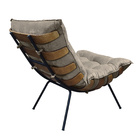 Poltrona Costela - Moveis Roperi - Veludo Capuccino