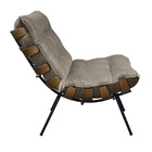 Poltrona Costela - Moveis Roperi - Veludo Capuccino