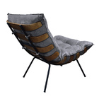 Poltrona Costela - Moveis Roperi - Veludo Grafite