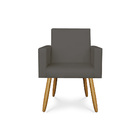 Poltrona Couro Couríno Para Salão – Balaqui Decor Courino Cin