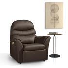 Poltrona Da Mamãe Retrátil E Reclinável Corino Café