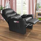 Poltrona Da Mamãe Retrátil E Reclinável Corino Preta